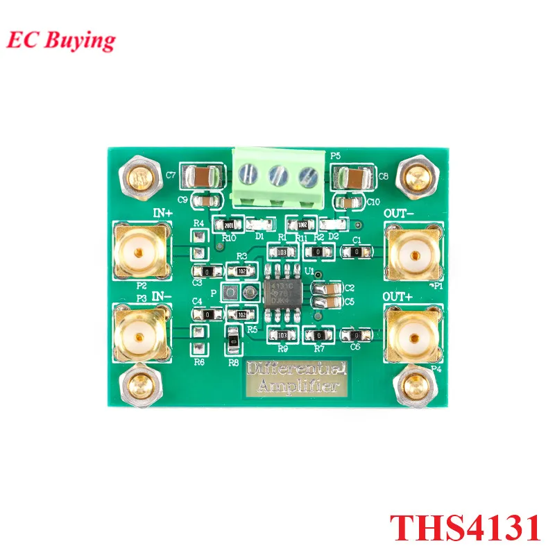 

THS4131 Module Fully Differential Amplifier Board Single-Ended to Differential Signal Single-ended Input Double-ended Output