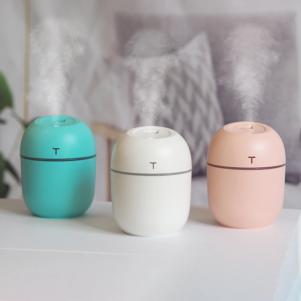 

2021 New Tecnologia Nanomister Humidifiers For Home Office Car Diffuser Cute USB Stick Smart Led Fog Lights 2W 220ml Humidifier