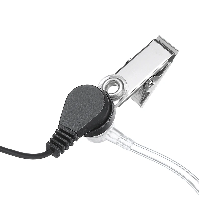 Mayitr 1 шт. 2 Pin Ручной наушник наушники Шум снижения Воздушная трубка безопасности