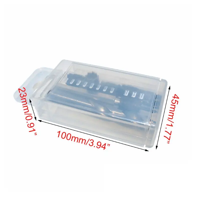 

9/13pcs 3/8'' Double Sided Rotary Spot Bits Weld Cutter Remover Drill Bit Hex Shank Electric Power Tool Accessories