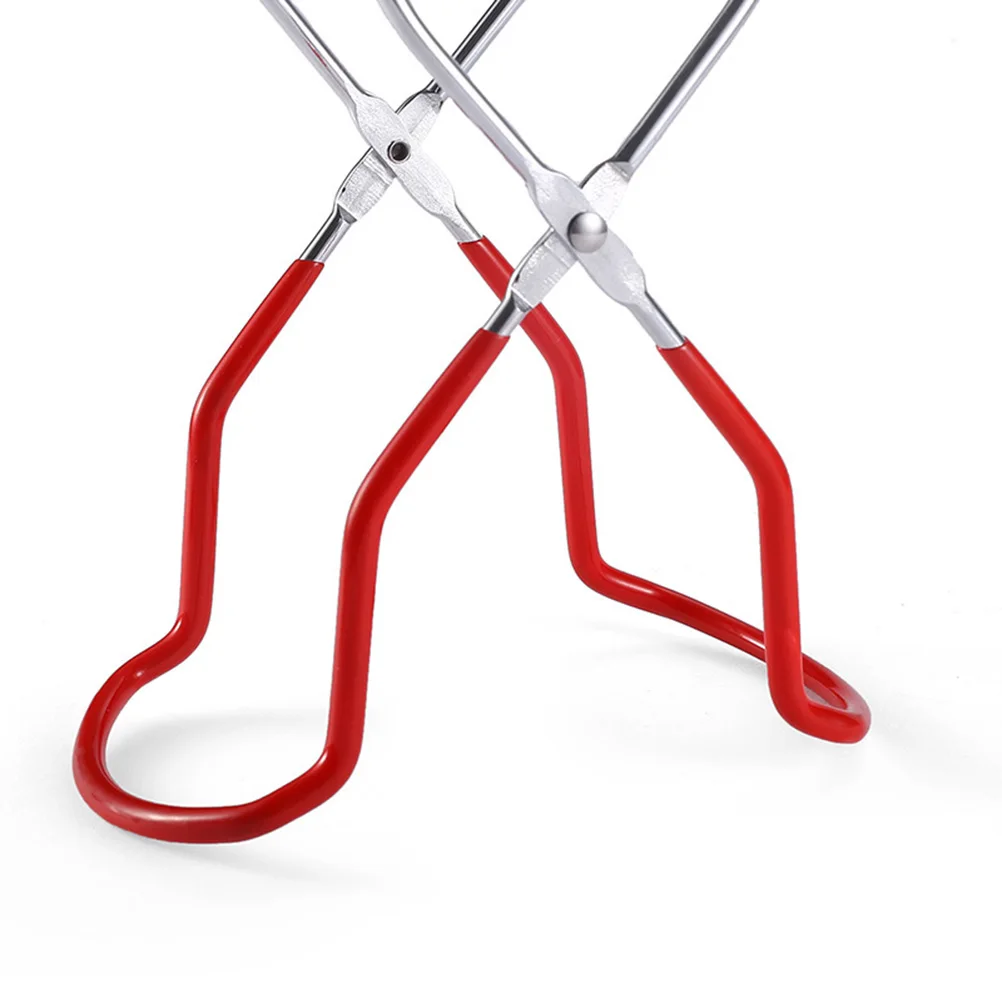 Щипцы для консервных банок зажим из нержавеющей стали горячей чаши нескользящий