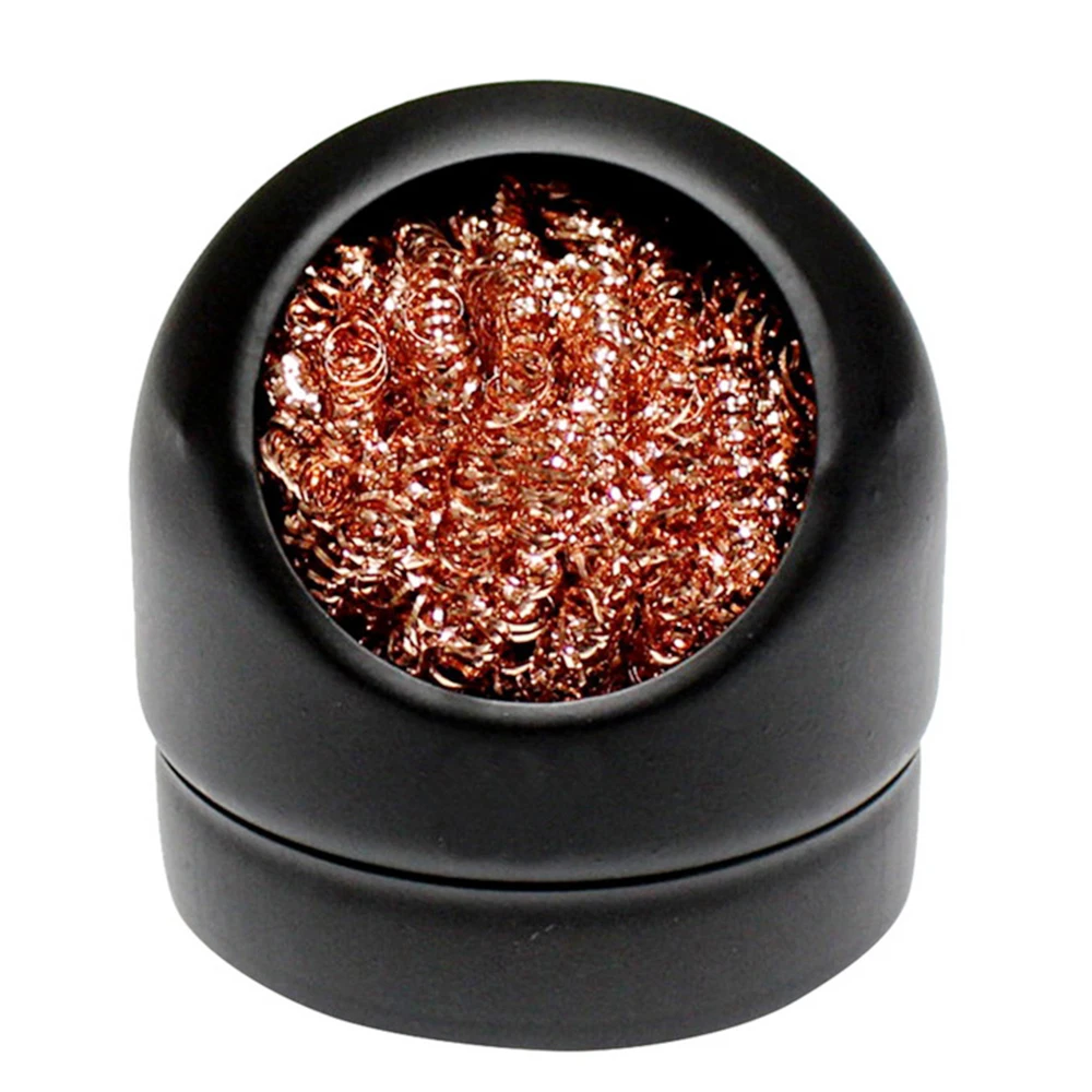 Щетка из медной проволоки с подставкой сварочный инструмент для очистки