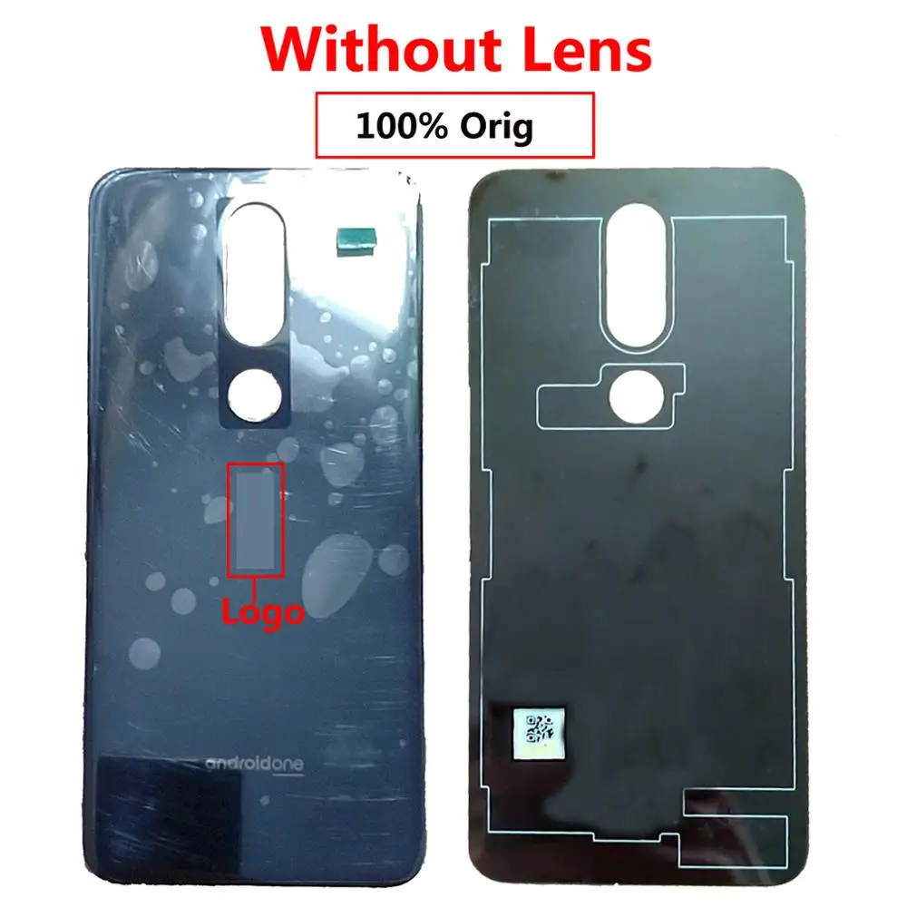 

Shyueda 100% Orig New 5.84" For Nokia 7.1 TA-1100 TA-1096 TA-1095 TA-1085 TA-1097 Glass Rear Back Door Housing Battery Cover