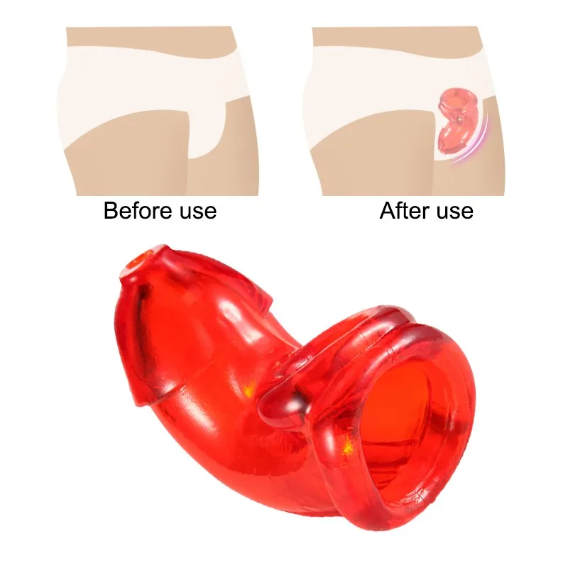 Мужской Пояс верности клетки на член кольцо секс игрушки Женский рукав БДСМ