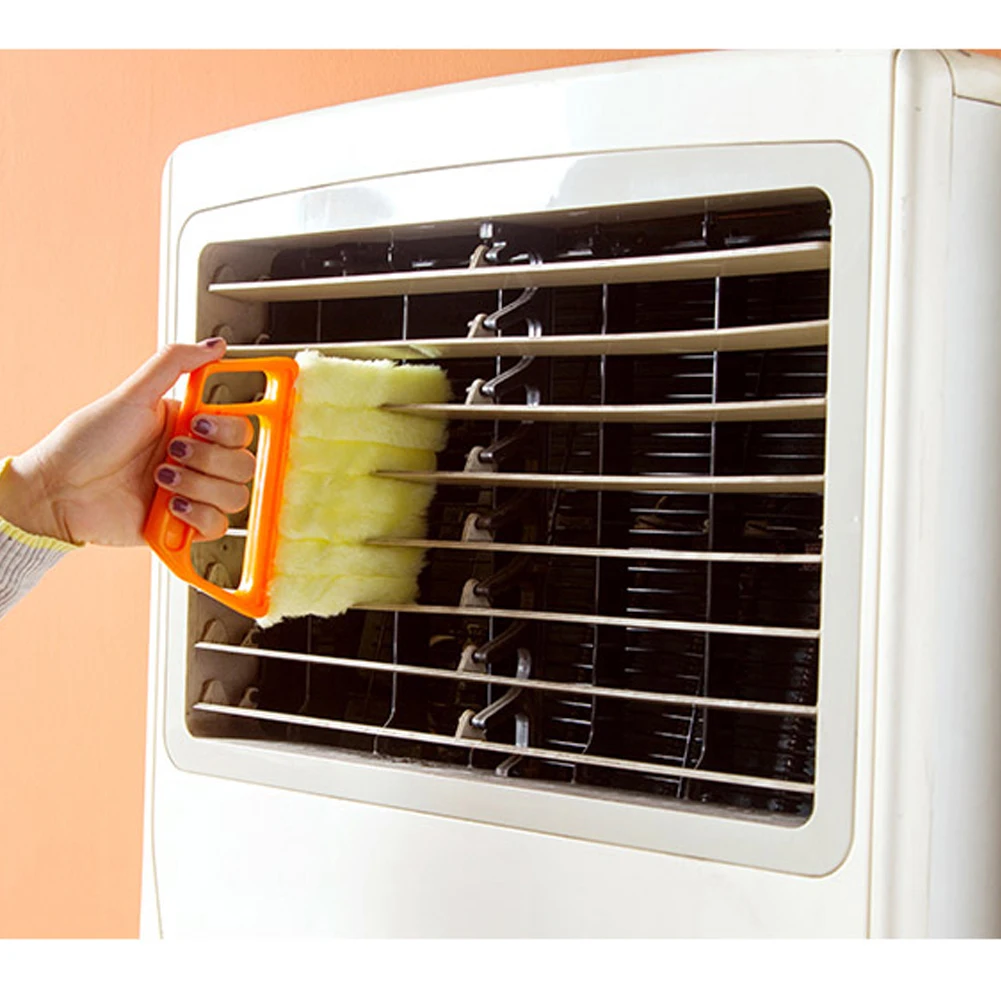 

Useful Microfiber Window Cleaning Brush Air Conditioner Duster Cleaner with Washable Blinds Produtos Para Limpeza De Casa Descri