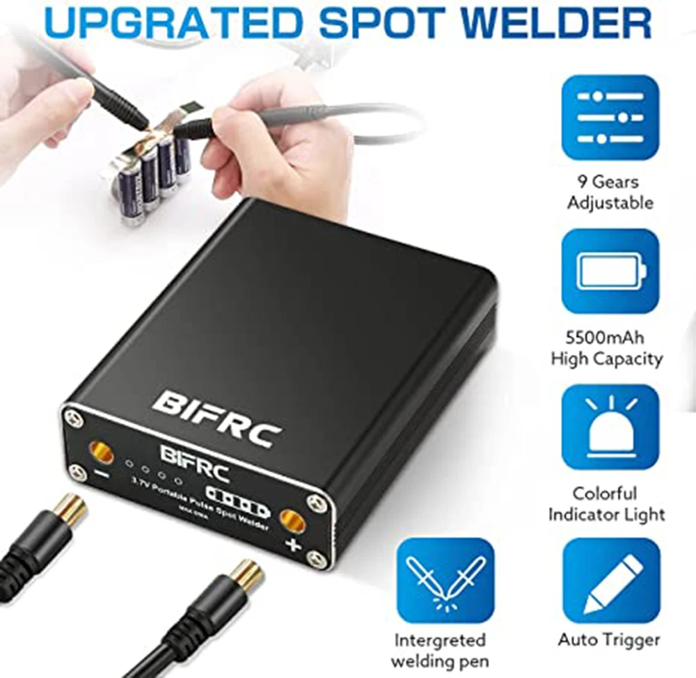 Мини-аппарат для точечной сварки DH20 9 передач с никелевой пластиной быстрого