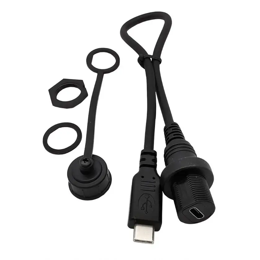 Кабель-удлинитель USB3.1 type-c MINI Micro USB 5-контактный штекер-гнездо AUX для скрытого