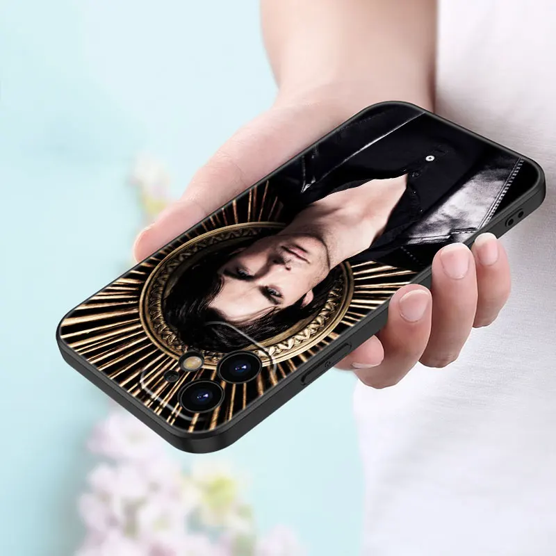 Чехол с дневниками вампира Стефаном Дэймоном для Apple iPhone 14 13 12 Mini 11 Pro Max 7 8 XR X XS Plus SE