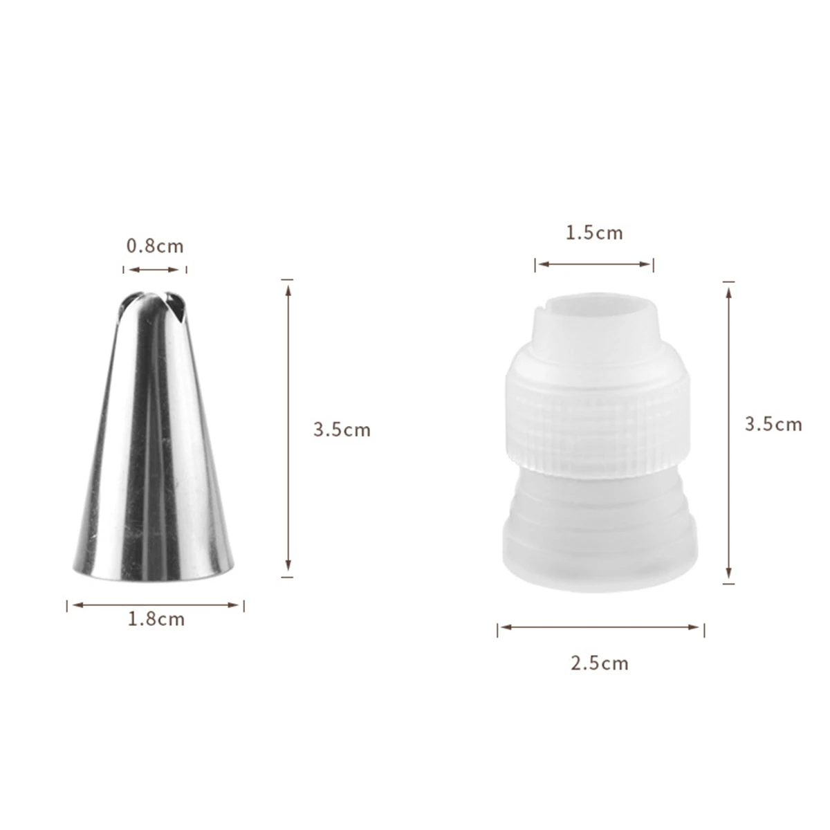 

25PCS cake decorating mouth Cake stainless steel mould Cake decoration tools Baking tools