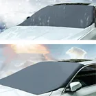 Автомобильный Магнитный солнцезащитный козырек 210x120 см, автомобильный козырек от снега и солнца, водонепроницаемый защитный чехол, чехол для переднего лобового стекла автомобиля