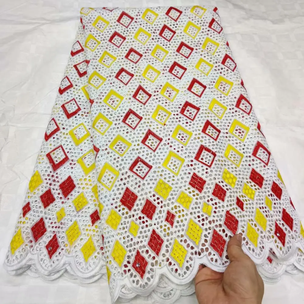 Швейцарские кружева ткань из Дубая Brode \ Coton африкен Tissu Dentelle в нигерийском стиле