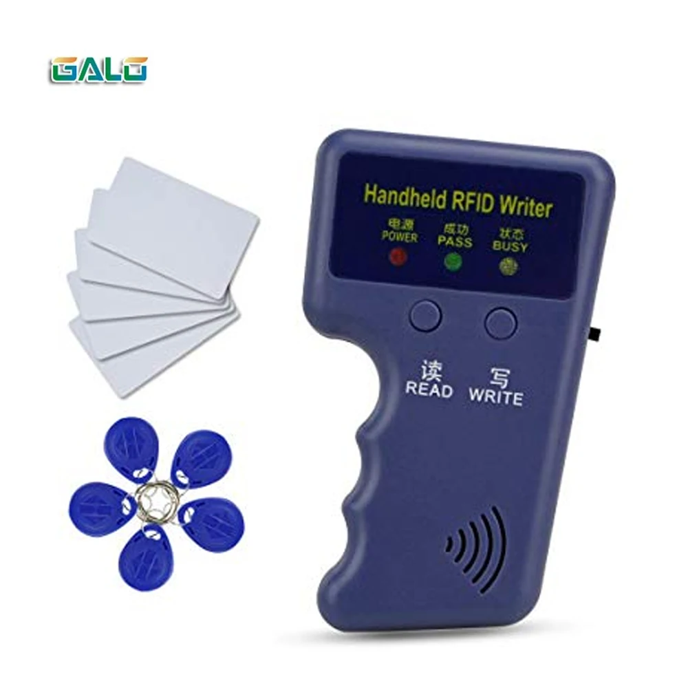 Дупликатор RFID-ключей ручной 125 кГц EM4100 TK4100 EM4305 T5577 перезаписываемые ID-брелоки
