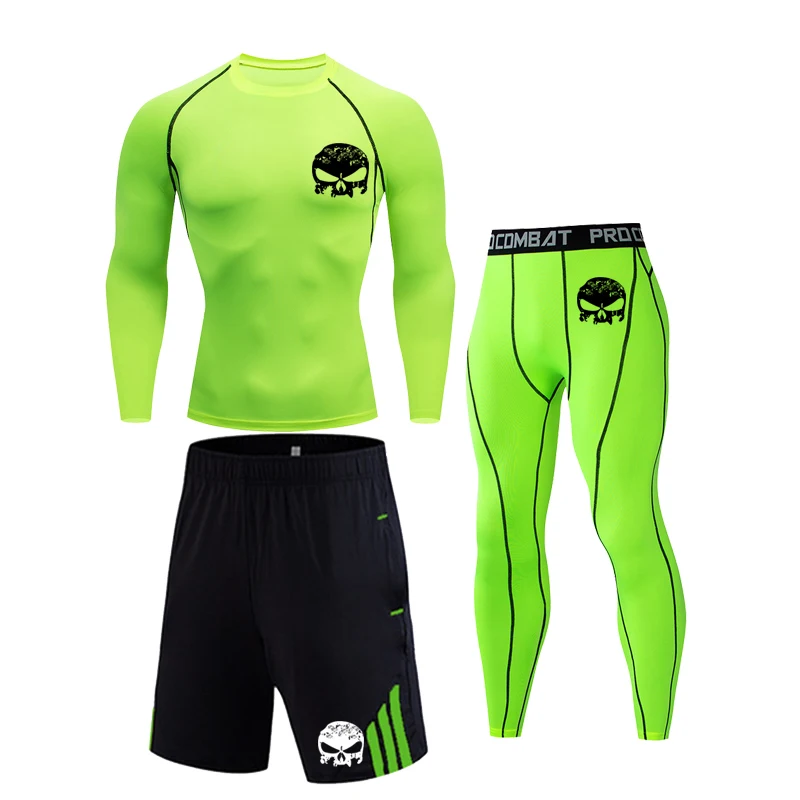 

New Fashion Men's T-Shirt Men's Suit Gym Fitness Training Shirt Outdoor Running Walking Sports T-Shirt Breathable Sports Suit