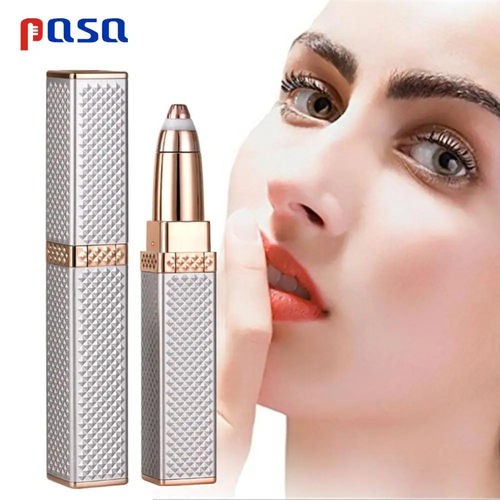 Электрический триммер для бровей бритье макияж безболезненный эпилятор