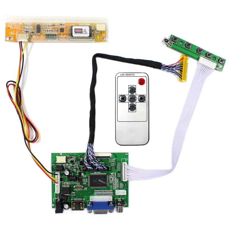 Плата управления HDMI + VGA, комплект монитора для CLAA156WA01A, драйвер платы управления ЖК-дисплеем