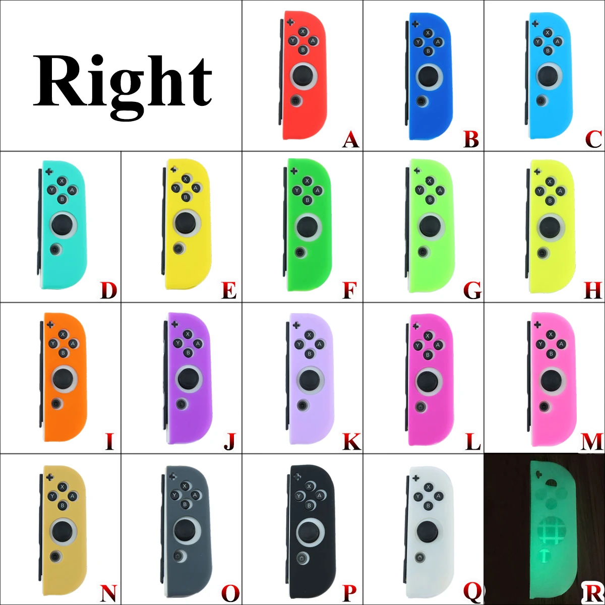 Мягкий чехол YuXi для nyd Switch JOY CON силиконовый защитный чехол для NAND JOY-CON Противоскользящий защитный чехол