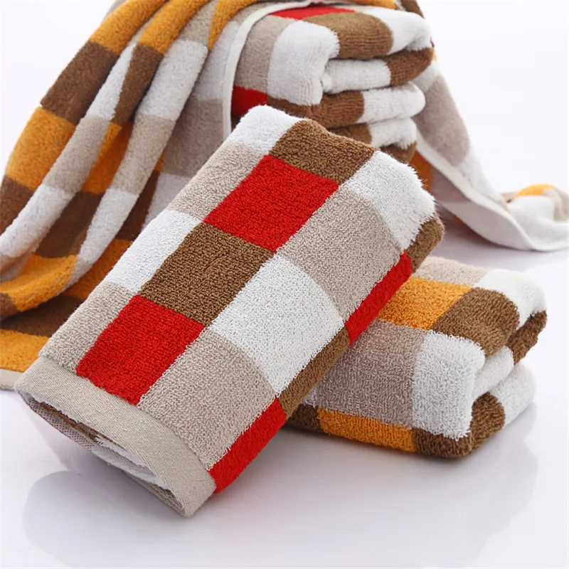 Хлопковые полотенца британская сетка печать и окрашивание хорошо впитывает не