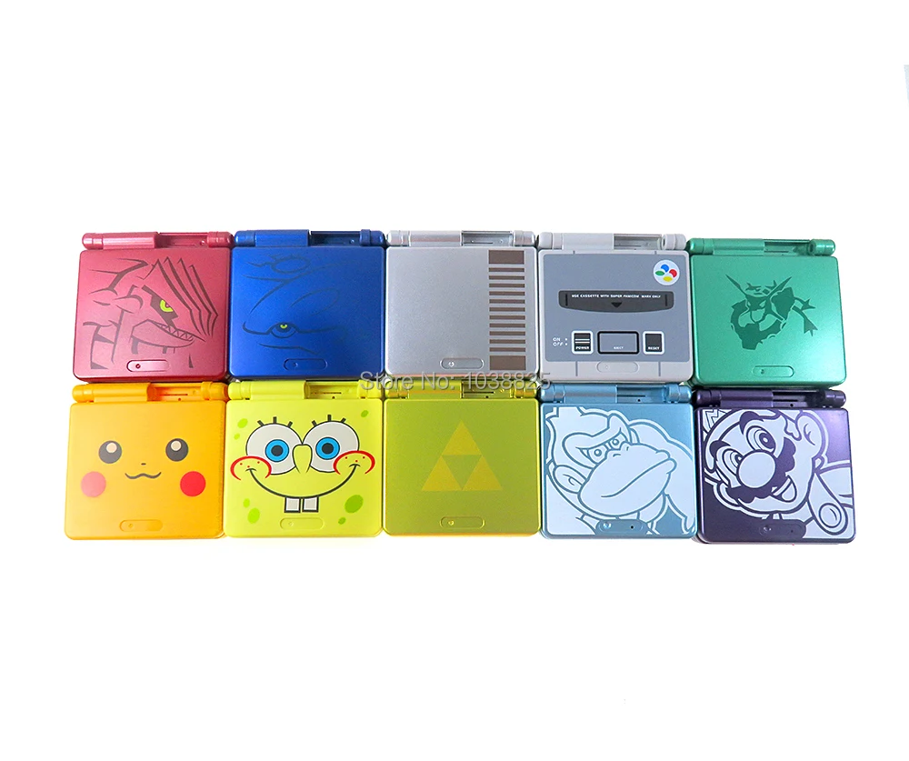 Чехол для игровой консоли Nintendo Gameboy Advance SP GBA 10 компл./лот|Чехлы| |