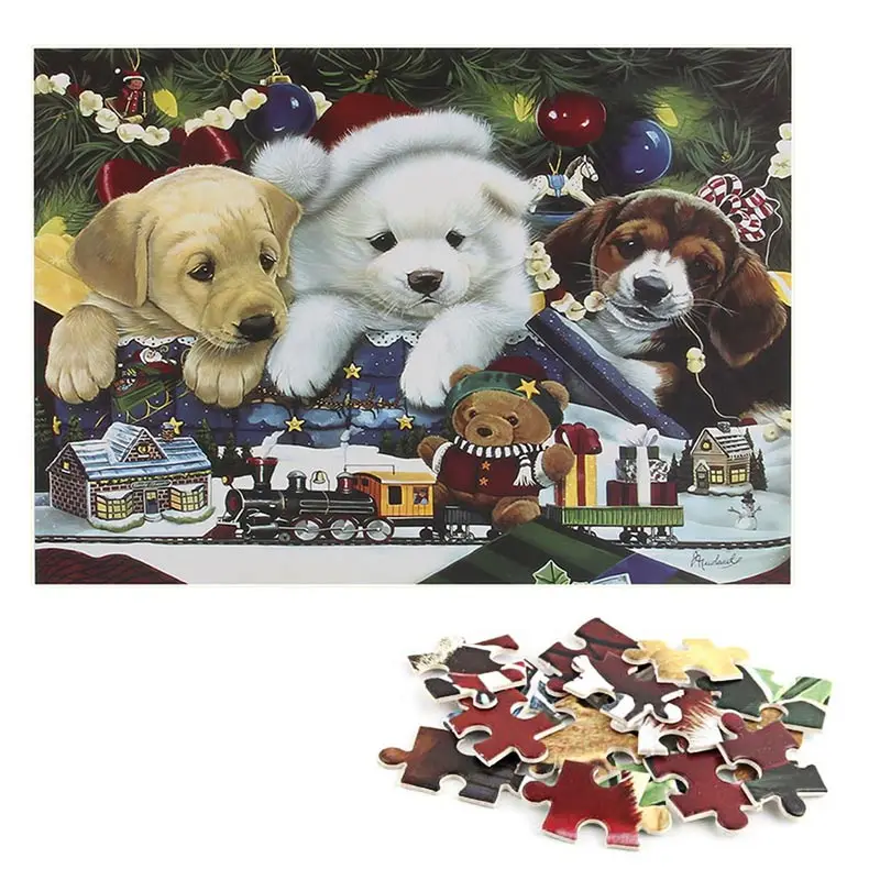 

1000 Pcs Assembling Picture Landscape Puzzle Toys Scenery Jigsaw Puzzles For Adults Children DIY Kids Educational Games Toy Xmas