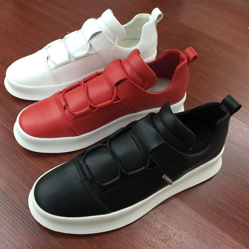 

New Arrival Men White Shoes Slip-on Flat Solid Color tenis masculino adulto Top Quality Male Casual Flat zapatos de hombre