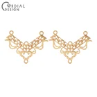 Сердечный дизайн 100 шт. 19*25 мм ювелирные аксессуарыDIY серьги соединителимедьподвескиручная работафурнитура и компоненты для ожерелья