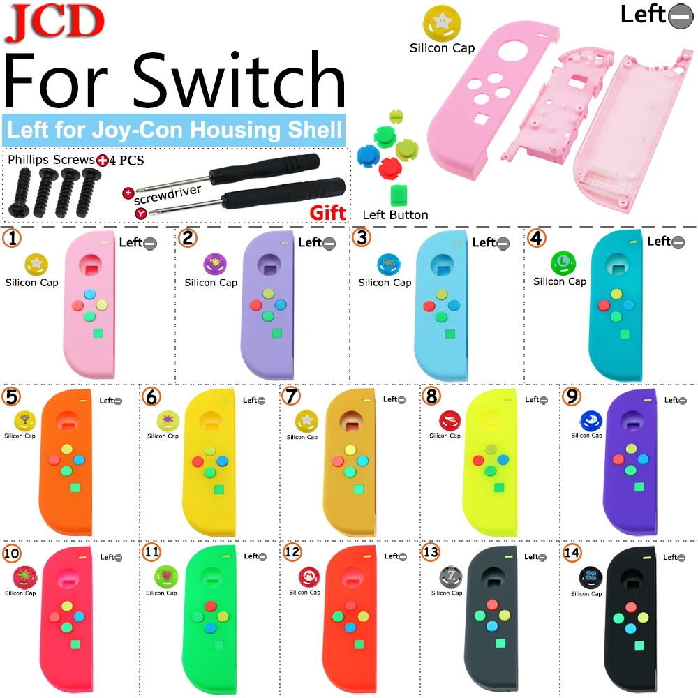 JCD DIY слева для Joy Con Корпус чехол Nintend переключатель контроллер NS левый в виде