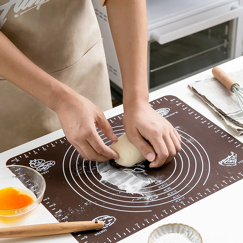 Силиконовый коврик для замеса теста форма выпечки формы силиконовые с