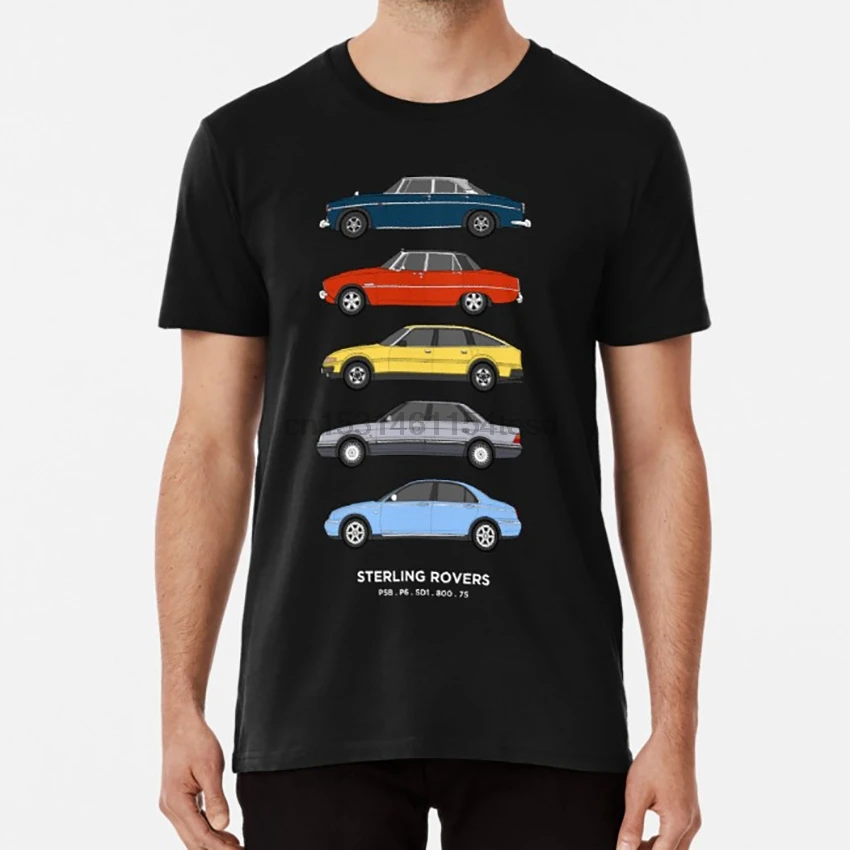 

Rover Executive Classic Car Collection T shirt rover cars rover p5b rover 75 rover 800 rover sd1 rover p6 3500 v8 classic