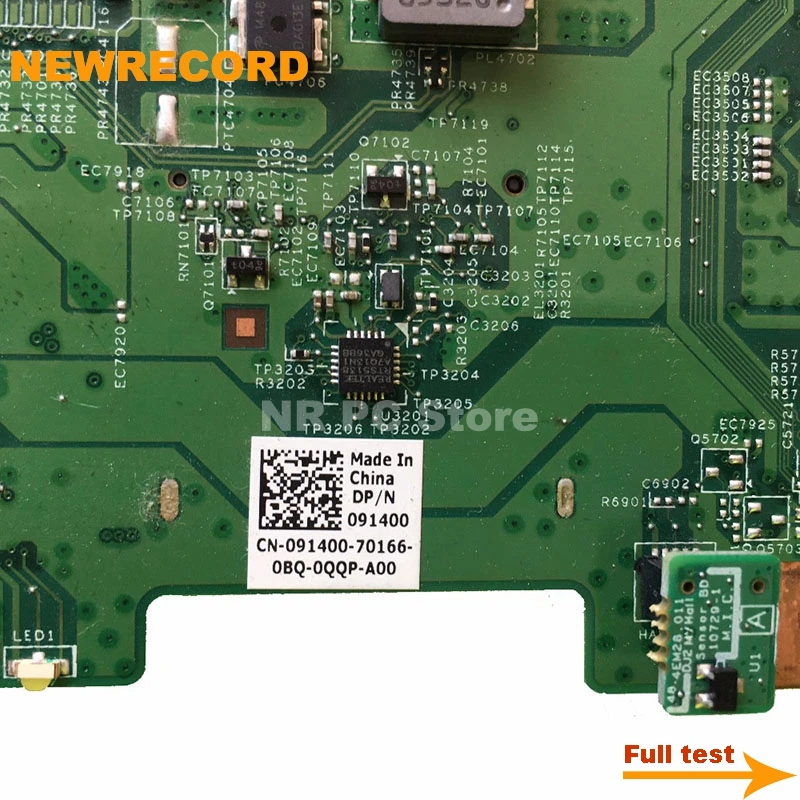 Материнская плата для ноутбука Dell inspiron N5030 CN-091400 г. GM45 DDR3 полностью протестирована