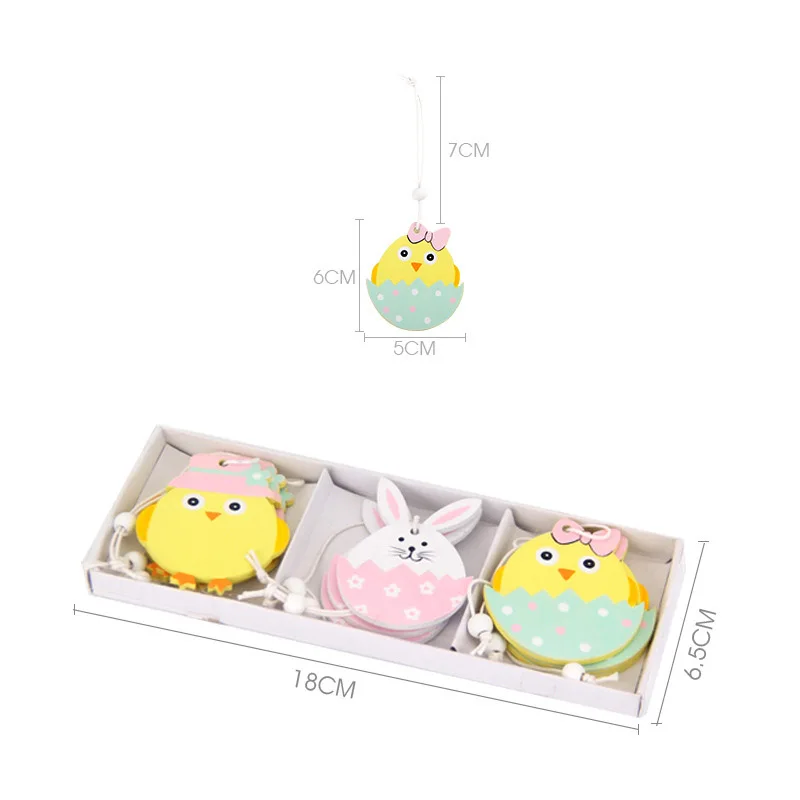 Милые пасхальные украшения для дома с пасхальным Кроликом пасхальное яйцо из