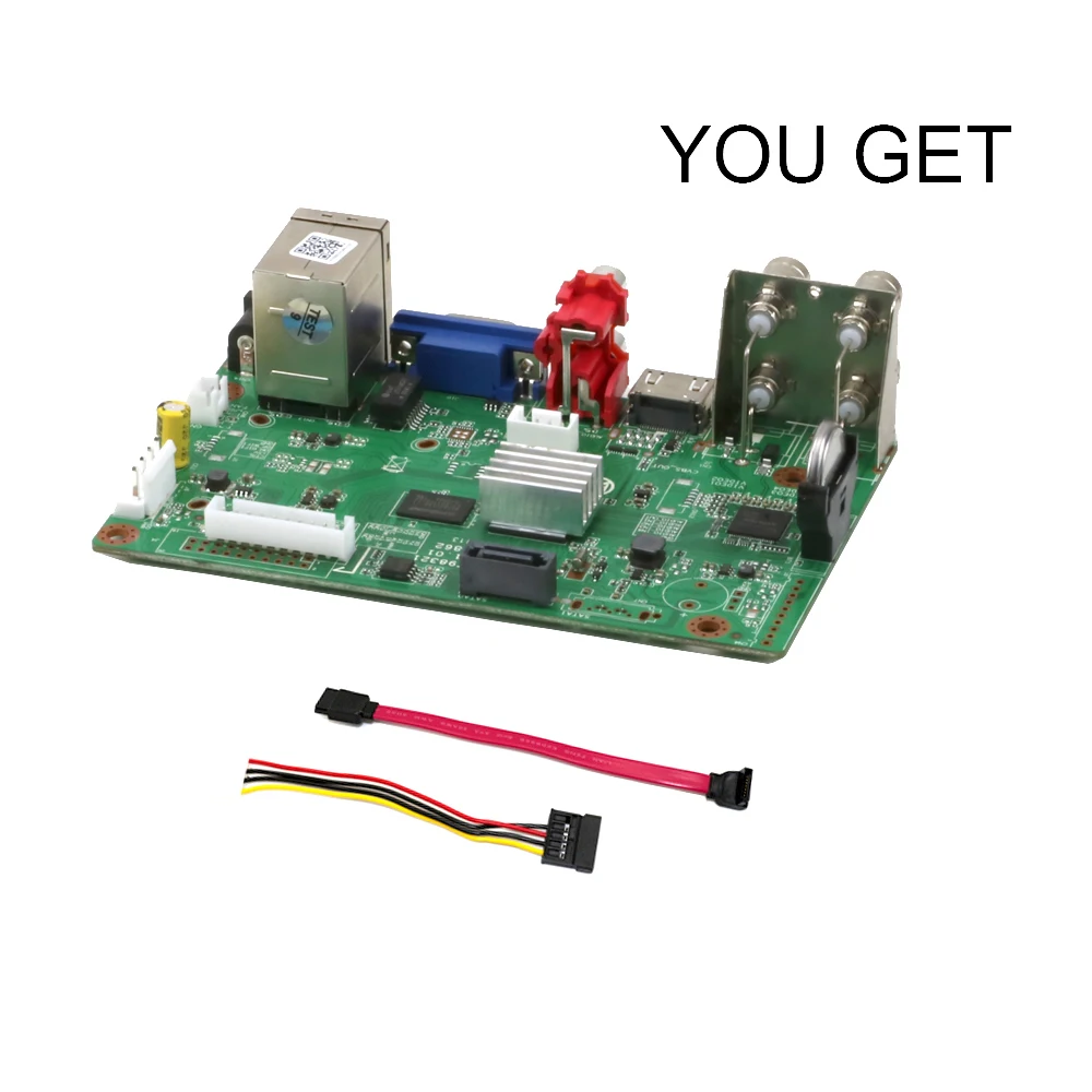 Распознавание лица 4CH XMEYE 6 в 1 XVI/AHD/TVI/CVI/CVBS/IP H.265 5MP CCTV цифровой видеорегистратор DVR