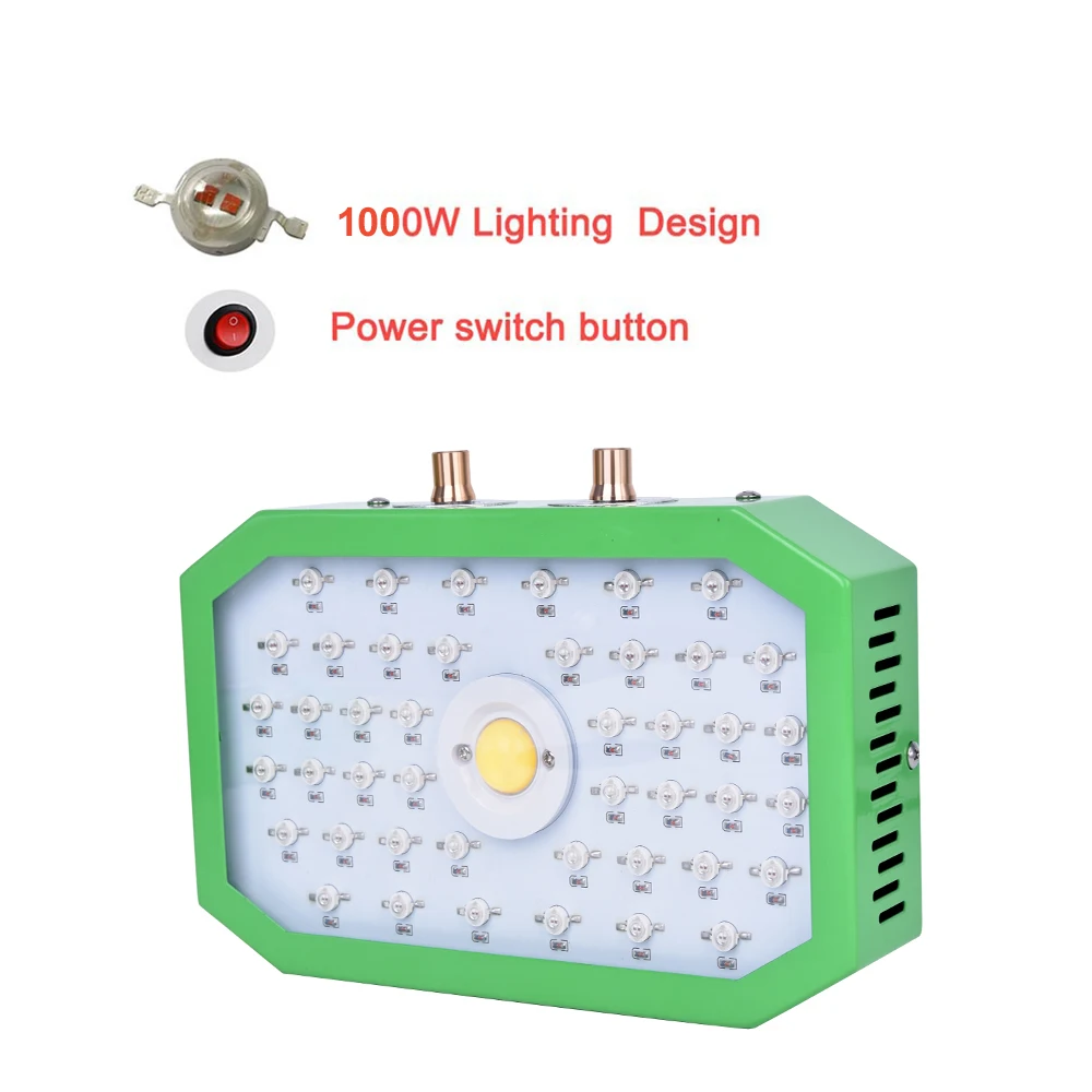 1000 Вт Светодиодный светильник для выращивания растений с полным спектром