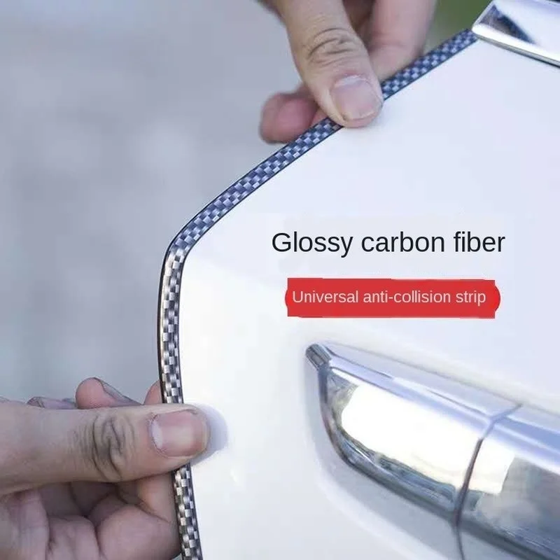 

Car door side anti-collision strip universal modified body anti-scratch anti-rubbing strip free paste car door protector rim BQB