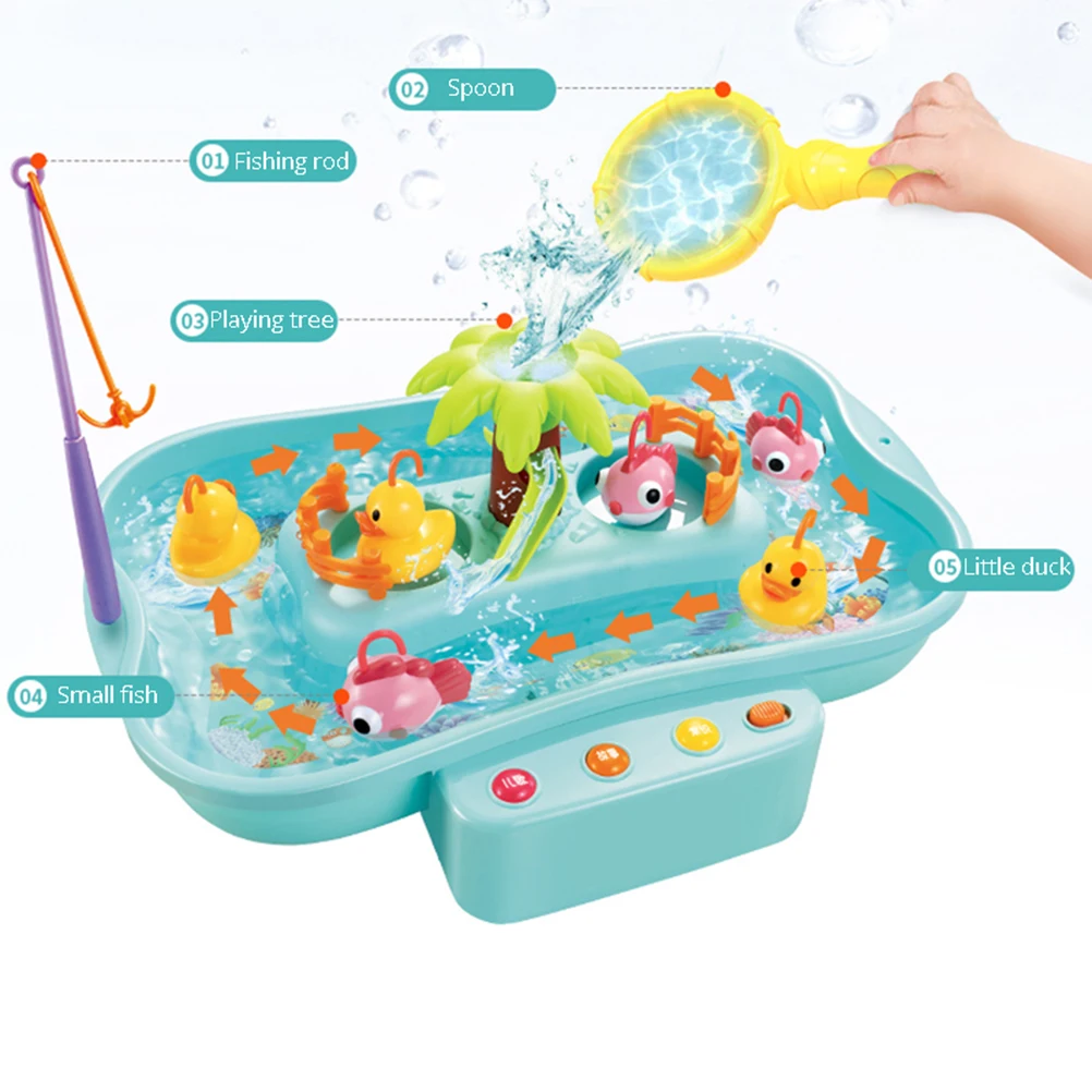 Детские забавные игрушки многофункциональный набор рыболовных магнитных