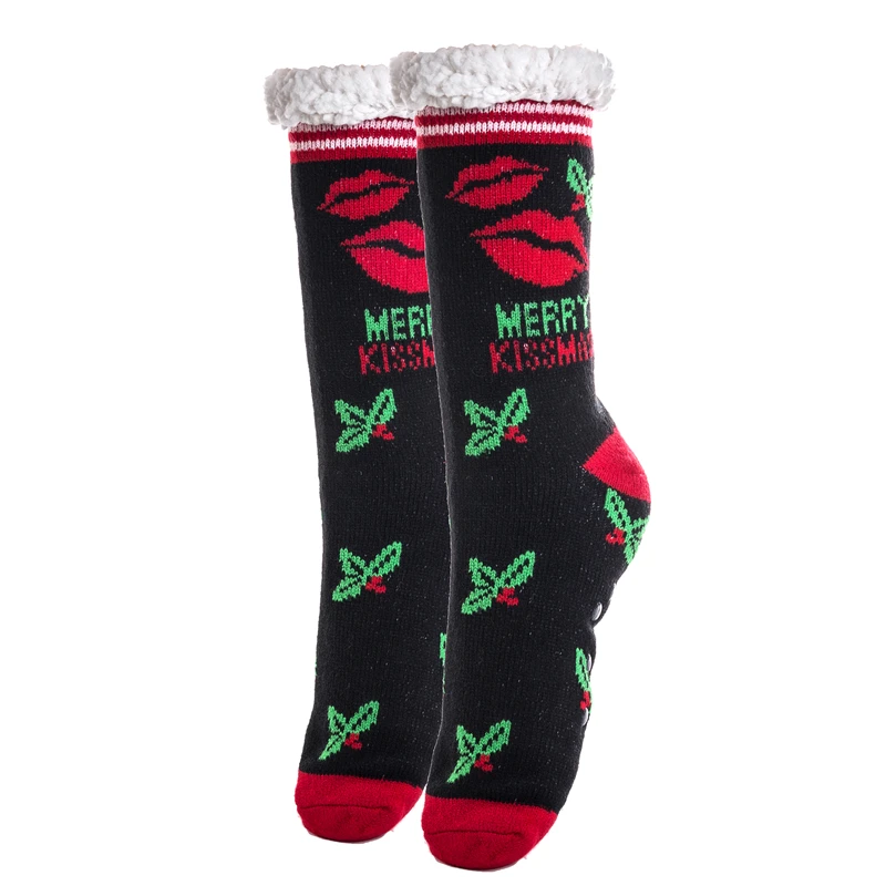 FRALOSHA/длинные носки-тапочки Домашние тапочки Женские зимние теплые пушистые