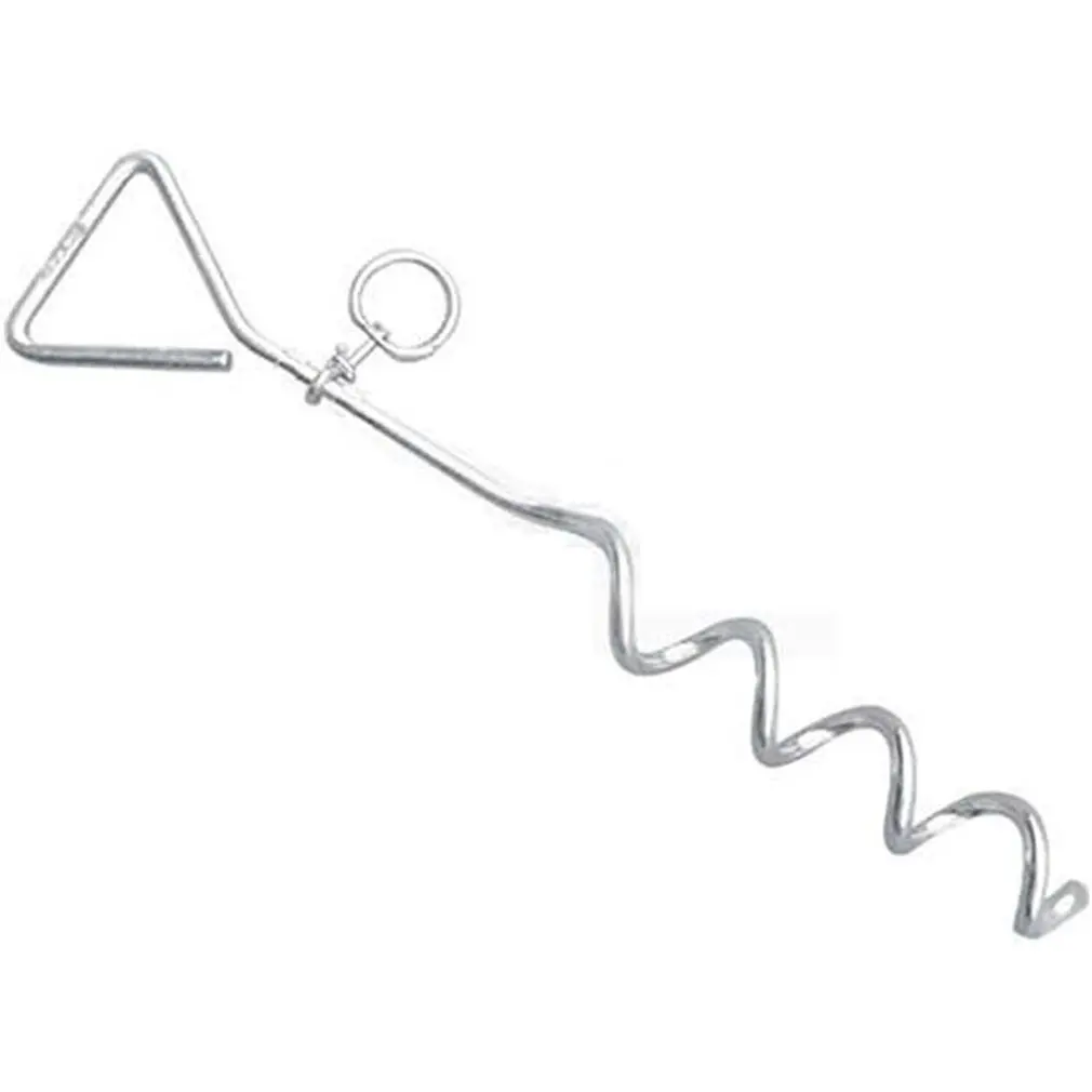 Наружные товары для домашних животных из нержавеющей стали спиральная собачья