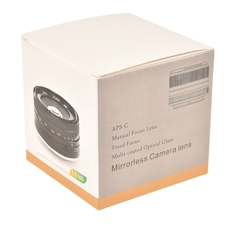 Фиксированный объектив Vlogmagic 35 мм F1.2 с большой диафрагмой и ручным фокусом Для