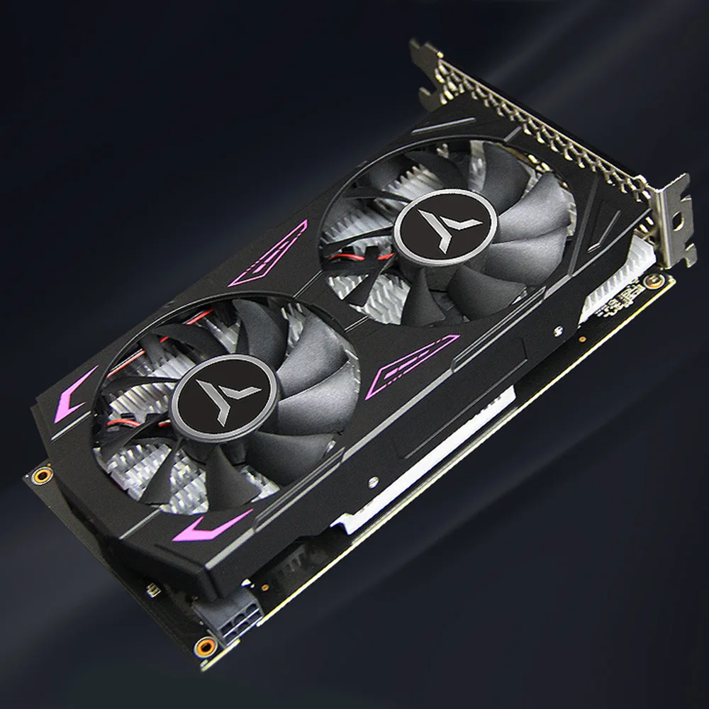 Yeston GeForce GTX 1650 GPU 4 ГБ GDDR6 128 бит игровой настольный компьютер ПК видео видеографики