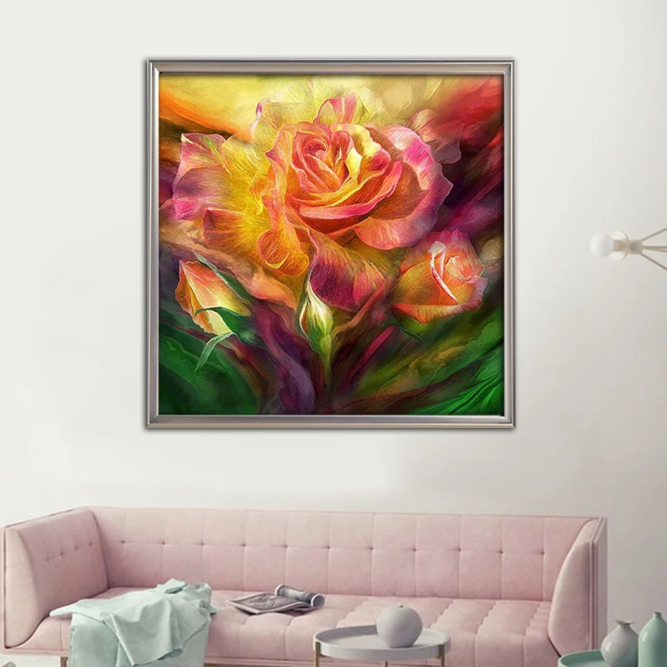 EverShine Mandala Diamond Painting Full Square Embroidery Cross Stitch Mosaic Flowers Pictures Of Rhinestones|Алмазная мозаика и