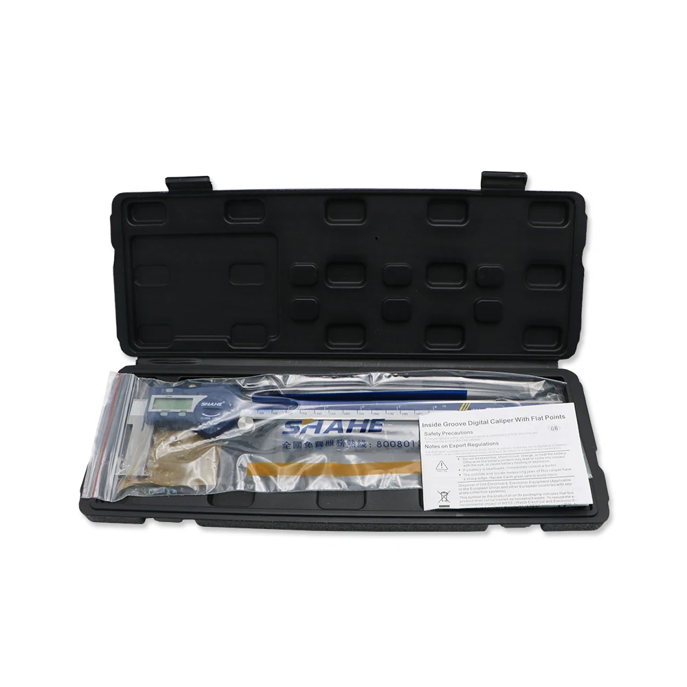 Электронный внутренний цифровой штангенциркуль с плоскими точками 25 200 мм из