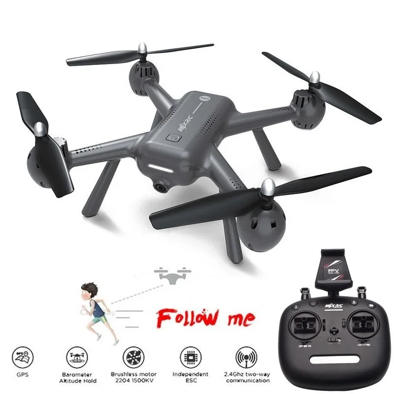 

New X104 GPS Drone Smart Follow Quadcopter With Camera HD 1080P 5G WIFI FPV Drone One-click Return RC Helicopter Selfie Dron toy