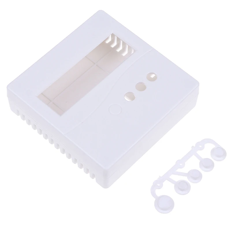 

1PCS 86 Plastic Project Box Enclosure Case 8.6x8.6x2.6cm White Color