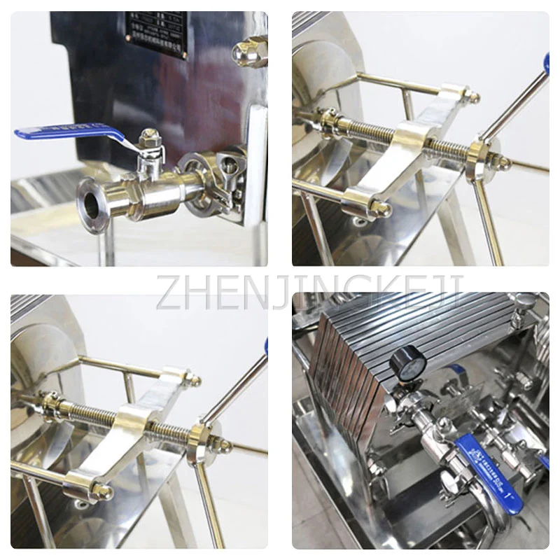 

Frame Filter Press Machine Filter Tool Small Plate And Frame Fully Automatic Edible Oil Filter Stainless Steel Oil Filter Sewage