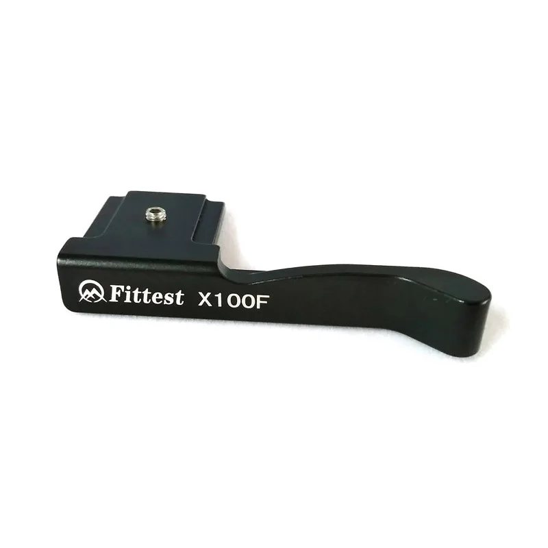 

FITTEST MZ-X100F NEW Metal Aluminium Thumbs Up Grip Hot Shoe for Fujifilm Fuji X100F Camera Compact Camera Thumb Grip IDEALFOTO