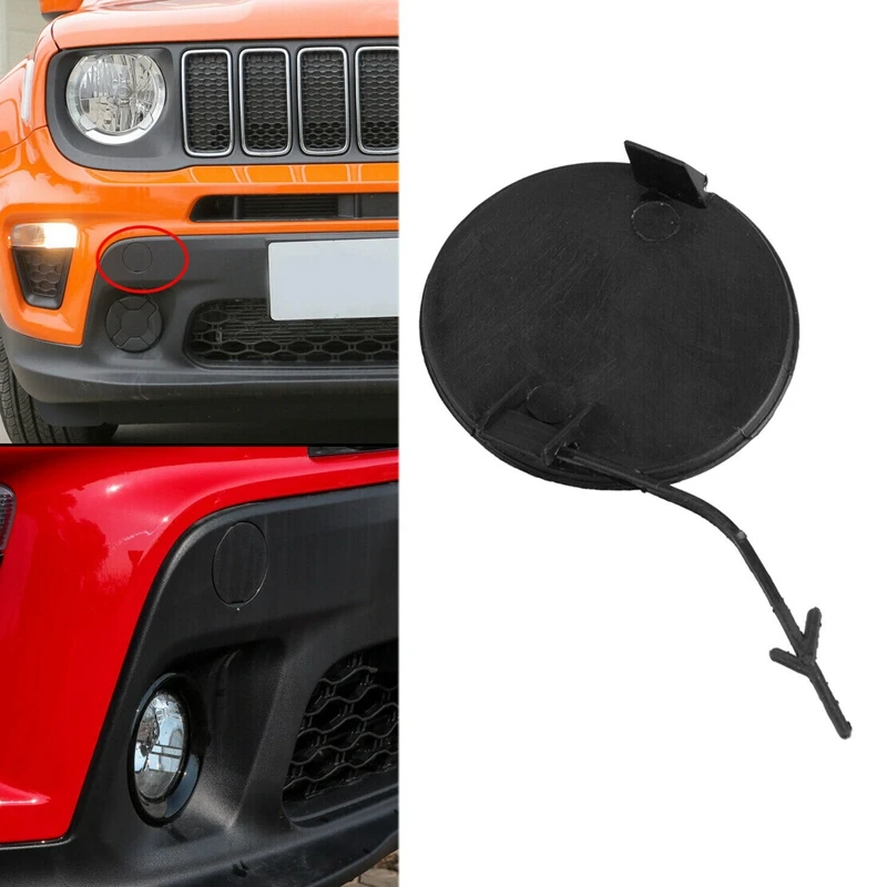 5XB38LXHAA передний бампер буксировочный крюк накладка на глаза для Jeep Renegade 2015-2018 |