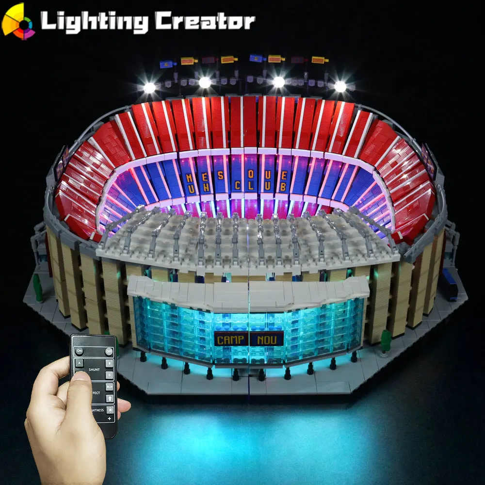 

RC LED Light Set For 10284 Camp Nou FC Barcelona Building Blocks Bricks Toys Only Lighting Kit NOT Include Model