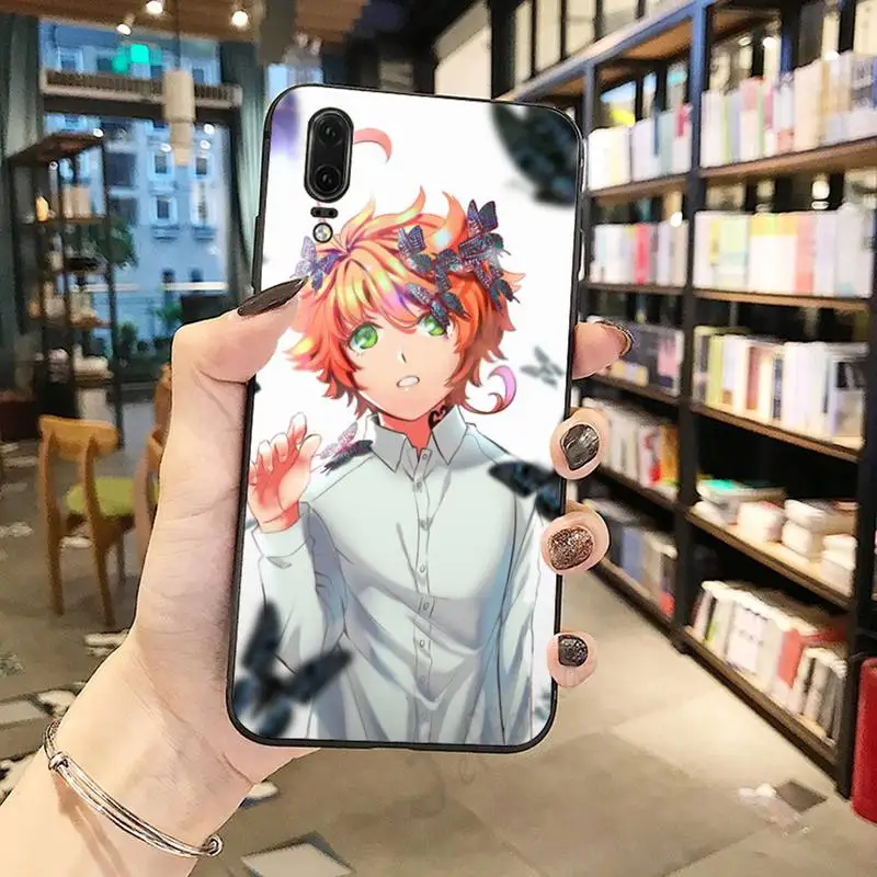 

The Promised Neverland anime funda coque cover Phone Case Funda For Huawei P9 P10 P20 P30 Lite 2016 2017 2019 plus pro P smart