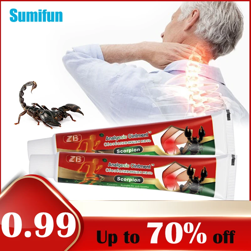 1/2/3pcs Scorpion Venom Pain Relief Ointment Rheumatism Arthritis Joint Knee Back Muscle Analgesic Medical Treatment Cream 20g | Красота и