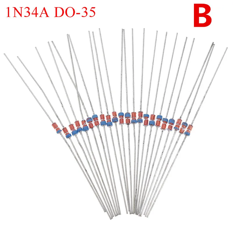 

10Pcs 5MM Universal Photodiode 5800B Tool Parts / 20Pcs OR 10Pcs 1N34A Germanium Diode 1N34A DO-7 DO-35 45V IN34A