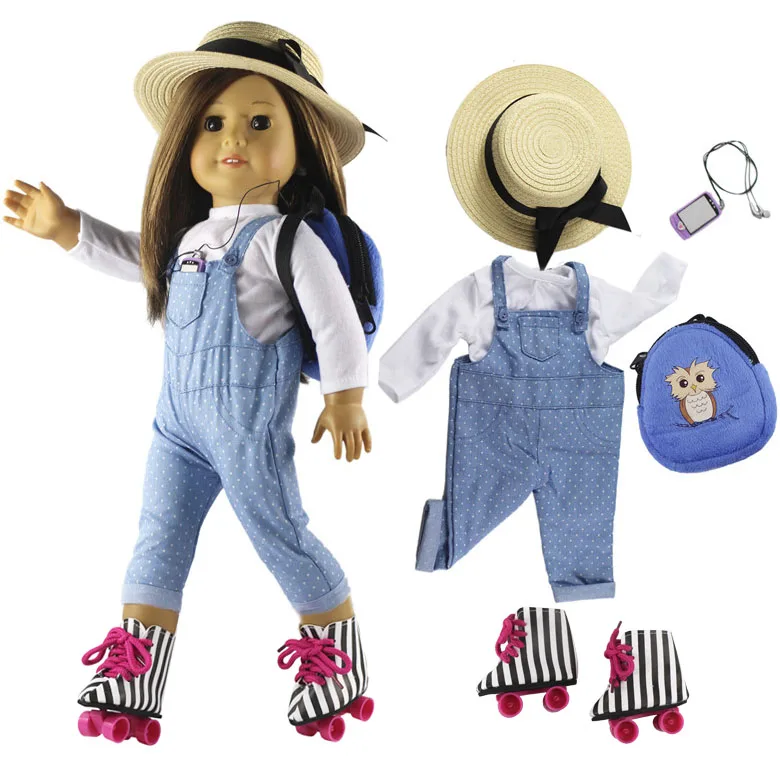 

Новинка, 18 дюймов, Одежда для кукол наряд для 18 дюймов, американская кукла, много стилей на выбор #31